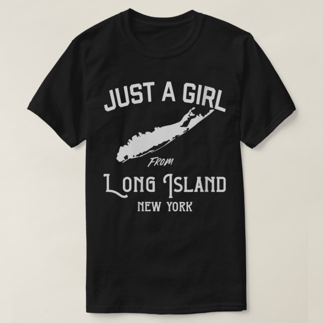 Camiseta Womens Long Island New York Souvenir For Women, Gi (Diseño del anverso)