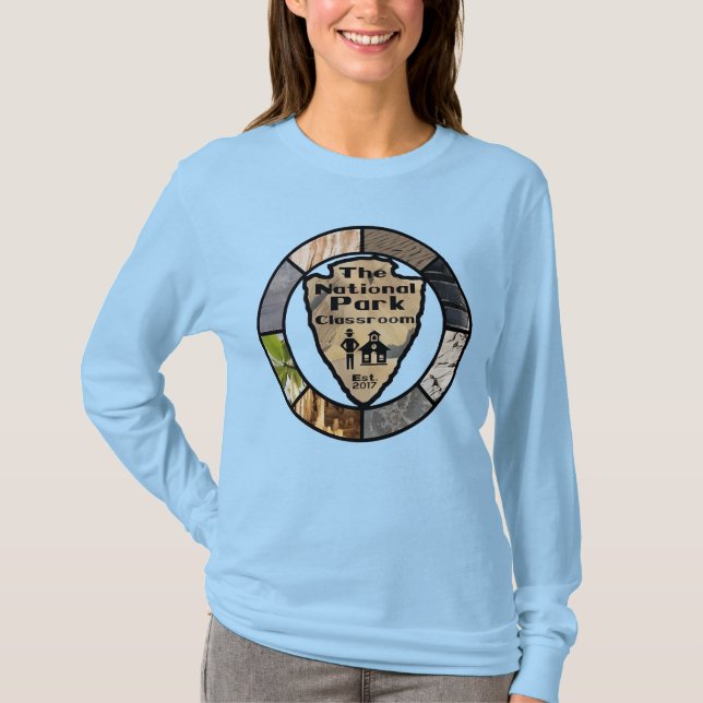 Camiseta Women's Long-sleeve National Park Classroom (Anverso)