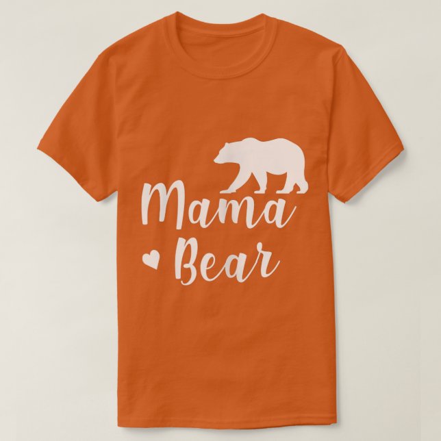 Camiseta Womens Mama Bear  - 1  (Diseño del anverso)
