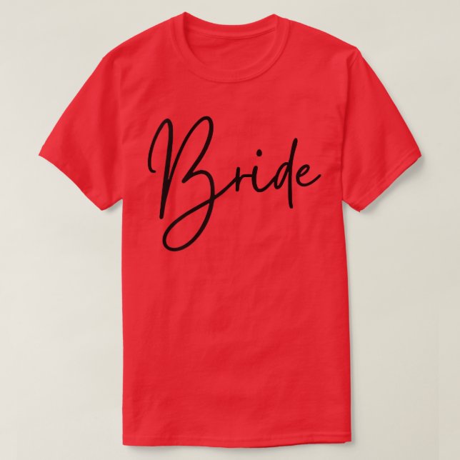 Camiseta Women's Matching Getting Ready Bride Wedding Party (Diseño del anverso)