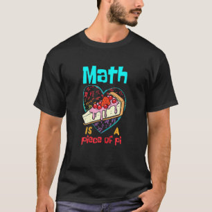 Camiseta Womens Math Es Un Artículo De Pie Math Pi Day Kids