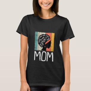 Camiseta Womens Mom Retro Vintage Inspirational Word Cloud 