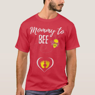 Camiseta Womens Mommy To BeeCute Pregnancy Announcement