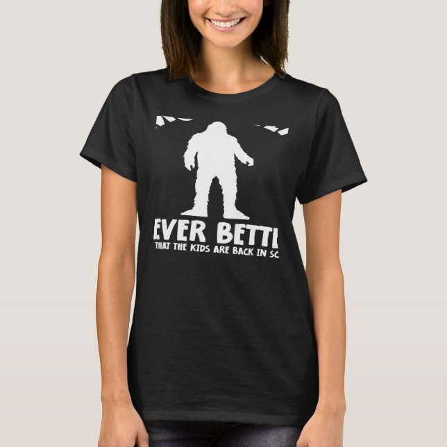 Camiseta Womens Momster Never Better Now That The Kids Are  (Anverso)