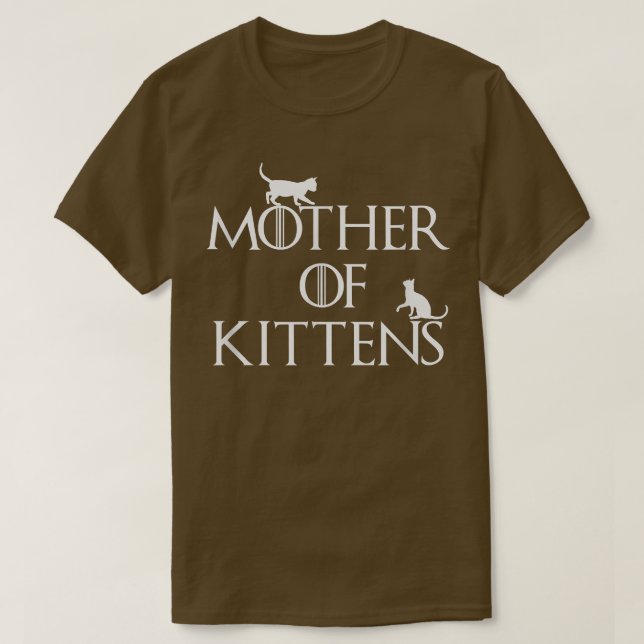 Camiseta Womens Mother Of Kittens WomensMother Of Cats T  (Diseño del anverso)
