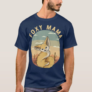 Camiseta Womens Mothers Day Fo Lover Mom Design for a Fenne
