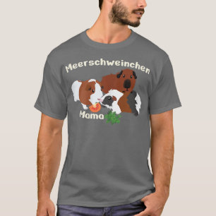 Camiseta Womens Mother's Day Guinea Pig Mum Sweet Mother's