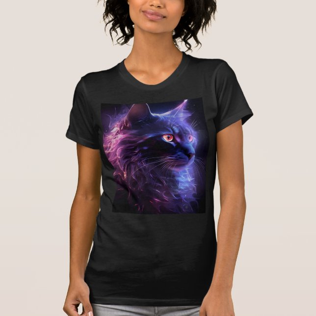 Camiseta Women's mystic cat t-shirt (Anverso)