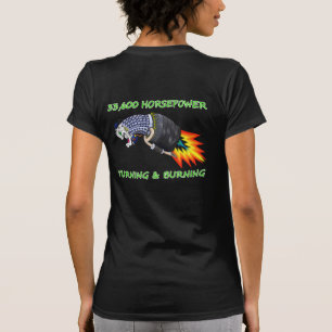 Camiseta Womens Navy Vet GSM LM2500 con HP y TB Drk clr de 