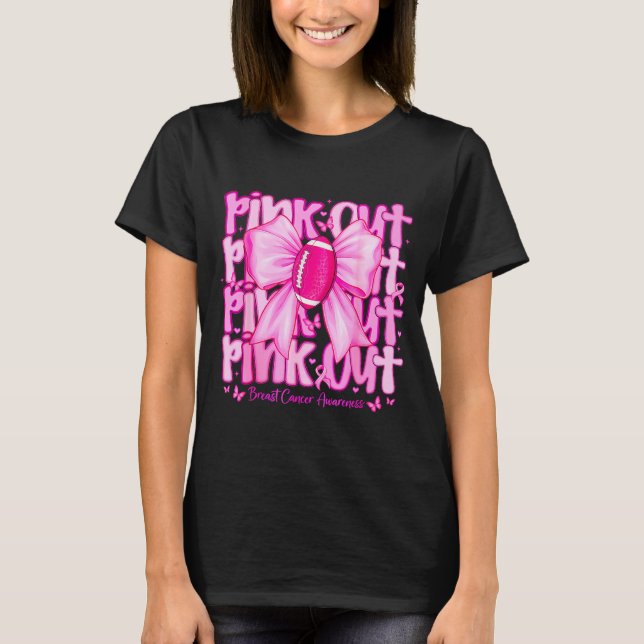 Camiseta Womens Nk Out Football Tackle Breast Cancer Awaren (Anverso)