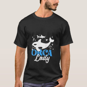 Camiseta Womens Orca Graphic For Women Girls Kids Whale T