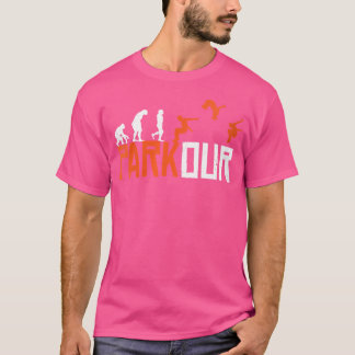 Camiseta Womens Parkourlufer Parkour Parcouring Parcour