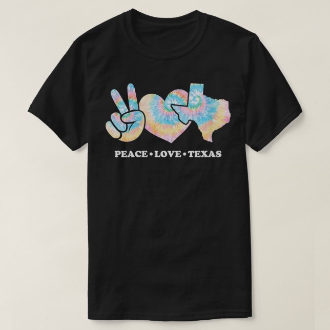 Camiseta Womens Peace Love Teas VNeck (Diseño del anverso)