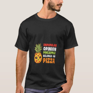 Camiseta Womens Pineapple pertenece a la pizza hawaiana imp