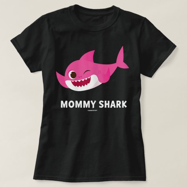 Camiseta Womens Pinkfong Mommy Shark Official  (Diseño del anverso)