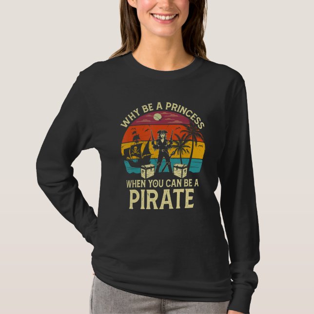 Camiseta Womens Pirate Freebooter Saying For A Of A Caribbe (Anverso)