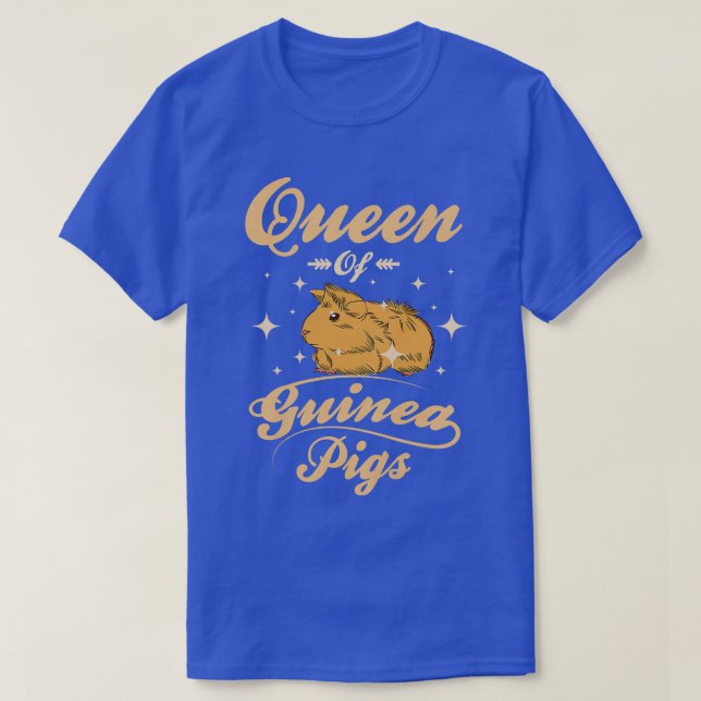 Camiseta Womens Queen of Guinea pigs  (Diseño del anverso)