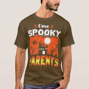 Camiseta Womens Scary Spooky Halloween Design Haunted Castl