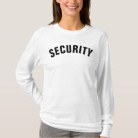 Womens Security Long Sleeve Doble cara Blanco