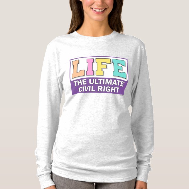 Camiseta Women's shirts with a pastel design. (Anverso)