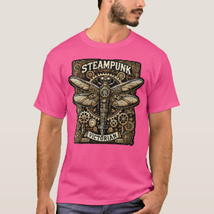Camiseta Womens Steampunk Dragonfly Victorian Mechanica de