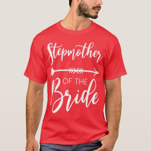 Camiseta Womens Stepmother Of The Bride Bachelorette Party