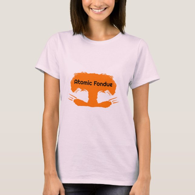 Camiseta women's t pink (Anverso)