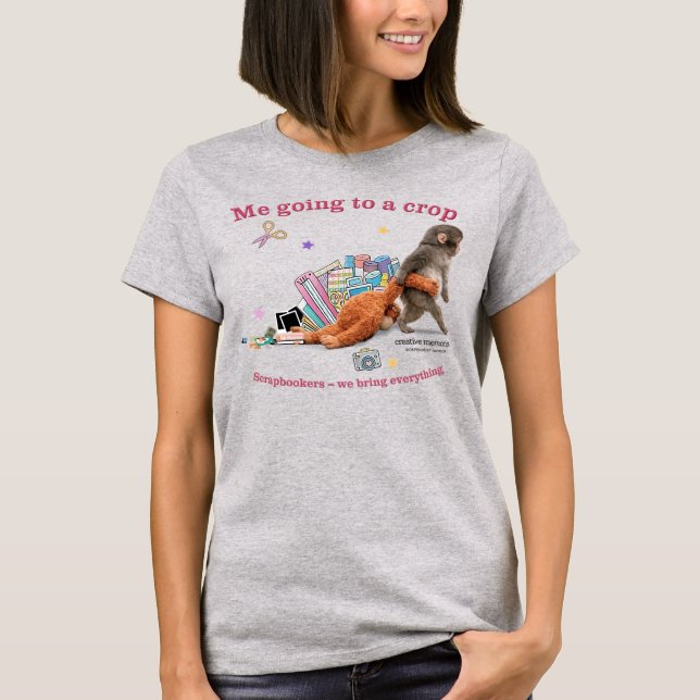 Camiseta Women's T-Shirt Punch the Monkey (Anverso)