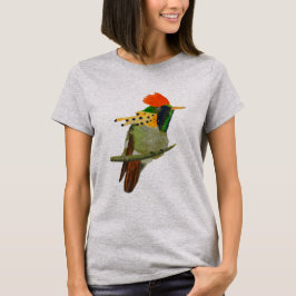 Camiseta Women's t-shirt with Tufted Coquette design