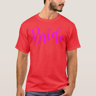 Camiseta Womens Team Braut T-Shirt Bride to Be Decoration H