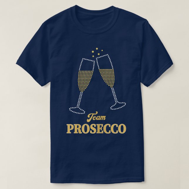 Camiseta Womens Team ProseccoGirls Night  (Diseño del anverso)