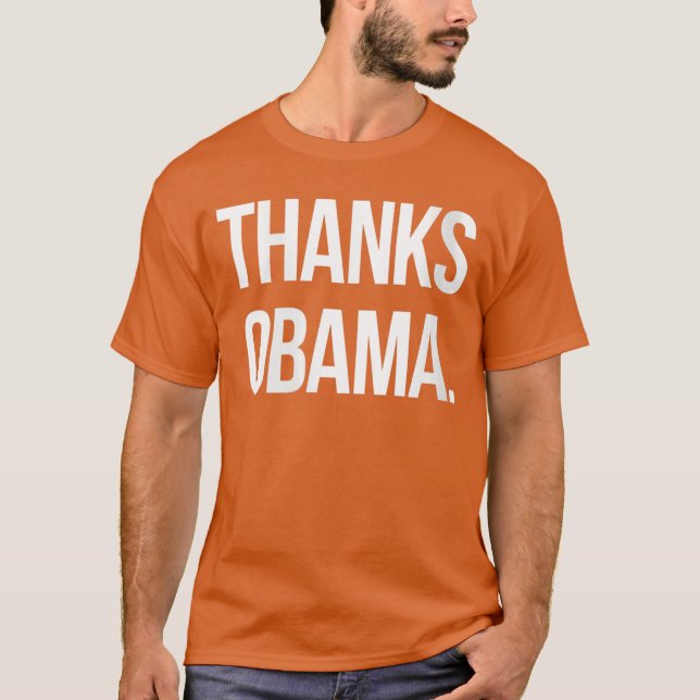 Camiseta Womens Thanks Obama VNeck (Anverso)