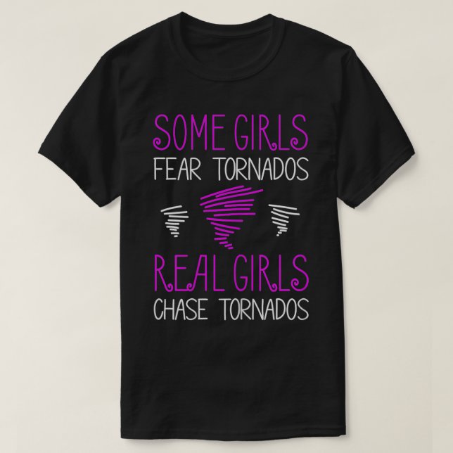Camiseta Womens Tornado Chaser (Diseño del anverso)