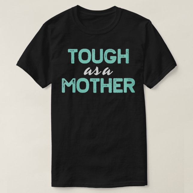 Camiseta Womens Tough as a Mother VNeck  (Diseño del anverso)