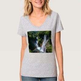 Camiseta  Womens V-Neck T-Shirt
