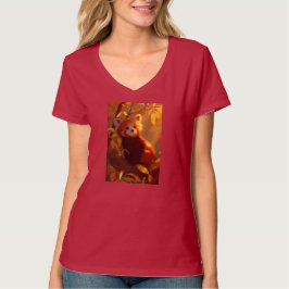 Camiseta Womens V-Neck T-Shirt