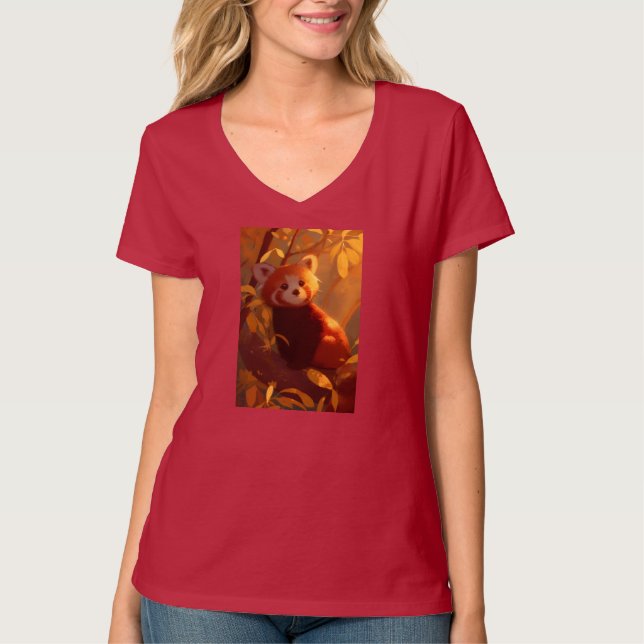 Camiseta Womens V-Neck T-Shirt (Anverso)