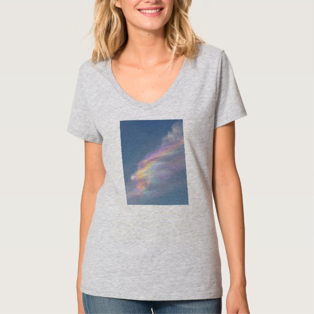 Camiseta Womens V-Neck T-Shirt (Anverso)
