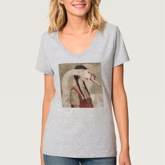 Camiseta Womens V-Neck T-Shirt (Anverso)