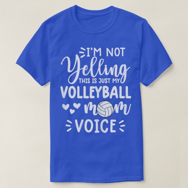 Camiseta Womens volleyball mom tee  funny volleyball s for  (Diseño del anverso)