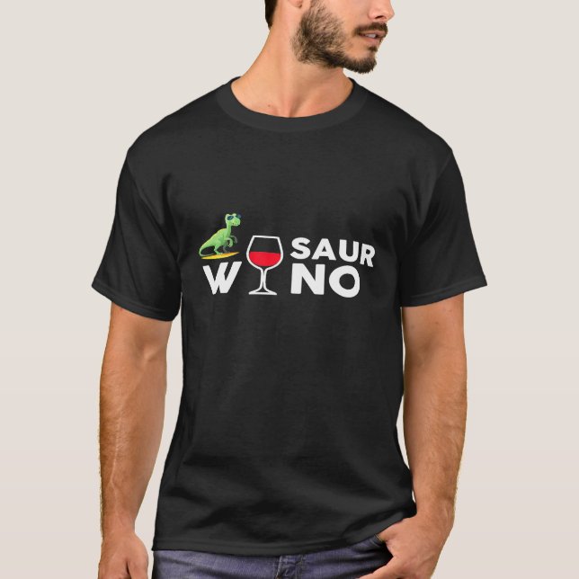 Camiseta Womens Winosaur Wine Womens (Anverso)