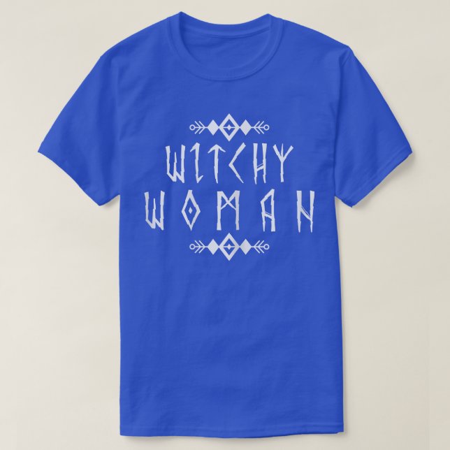 Camiseta Womens Witchy Woman  Witchcraft Witch Wicca Occult (Diseño del anverso)