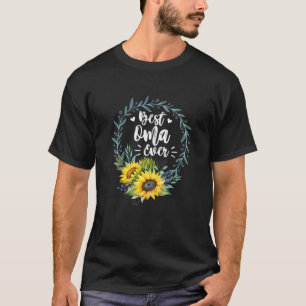 Camiseta Womens Womens Best Oma Ever Mother's Day