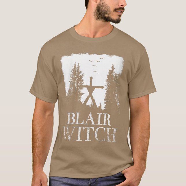 Camiseta Womenshe Blair Witch Project Simplifiedrees Poster (Anverso)