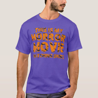 Camiseta Womenshis Is My Horror Movie Watching Halloween VN