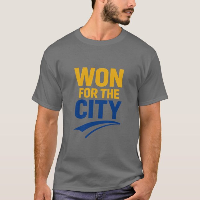 Camiseta WON FOR THE CITY Bold Sports Victory – T-Shirt (Anverso)