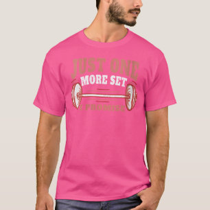 Camiseta Won Funny Workout Gym Barbell Bar Sólo Un Juego Má