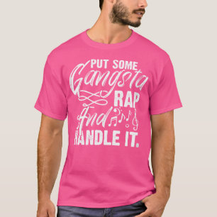 Camiseta Won Trap Music Rapper Puso Rap En Gangsta