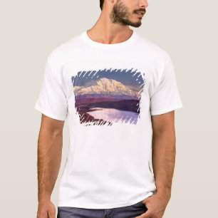 Camiseta Wonder Lake y el monte Denali al amanecer en el ma