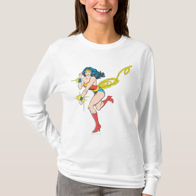 Camiseta Wonder Woman Cuffs (Anverso)